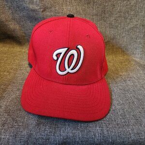 Nike Dri-Fit Classic 99 Red MLB Washington Nationals Red Embroidered Logo Hat